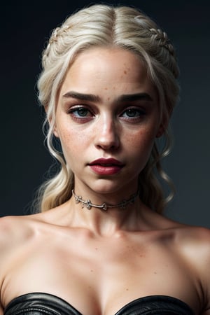 ultra_resolutnion, green_eyes, red_lipstick, choker, beautiful face, pale skin, perfect_anatomy, realistic eye and face details, ultra high res, 4K, Best quality, masterpiece, freckles, sexy


Daenerys Targaryen, Emilia Clarke, lora:legslyside-000021:1