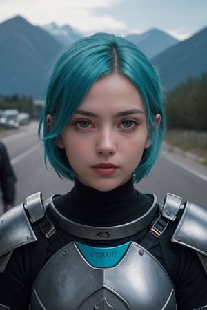 centered,  upper body,  award winning upper body portrait,  (detailed face),  (beautiful detailed eyes:1.2),  (glowinig eyes:1.2),  (aura:1.1),  | solo,  knight woman,  short hair,  aqua hair color,  light blue eyes,  (black knight tight armor),  (iron plate mouth mask:1.2),  | symetrical and detailed armor,  | fantasy town,  medieval,  european street,  | bokeh,  depht of field,  | hyperealistic shadows,  smooth detailed,  blurred background,  (sci-fi),  (mountains:1.1),  (two moons in sky:0.8),  (highly detailed,  hyperdetailed,  intricate),  (lens flare:0.7),  (bloom:0.7),  particle effects,  raytracing,  cinematic lighting,  shallow depth of field,  photographed on a Sony a9 II,  50mm wide angle lens,  sharp focus,  cinematic film still from Gravity 2013
Negative prompt: foggy,  blurry,  ugly,  deformed,  3d render,  cartoon,  sketch,  draw,  unreal,  poorly detailed,  EasyNegativeV4,  BadDream,  by bad artist,  glitch,  distorted,  deformed,  weird,  cartoon,  painting,  illustration,  (worst quality,  low quality,  normal quality:2), 

Steps: 30, Sampler: DPM++ 2M Karras, CFG scale: 5.0, Seed: 3357041360, Size: 512x768, Model: DreamRise V1.0, VAE: vae-ft-mse-840000-ema-pruned.ckpt, Denoising strength: 0, Clip skip: 2, Style Selector Enabled: True, Style Selector Randomize: False, Style Selector Style: base, TI hashes: BadDream, Version: v1.6.0.60, TaskID: 651064853930276133
Used Embeddings: BadDream