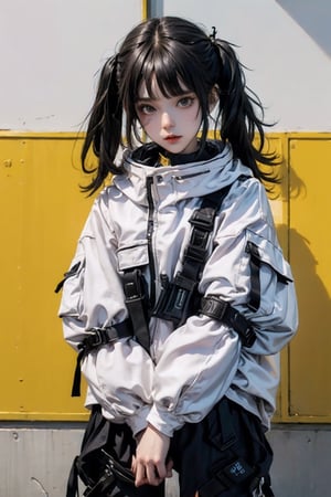 1girl,AgoonGirl,urban techwear,outfit,Detailedface,Detailedeyes