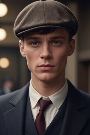 Tommy Shelby,realistic,<lora:659095807385103906:1.0>