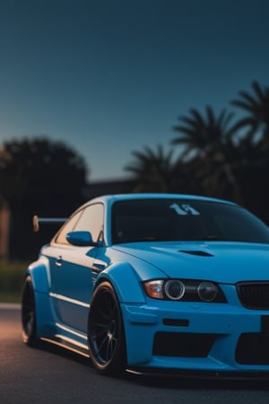 photograph BMW E46 M3 Coupe GTR Widebody Kit, NFS 2005 style decals, BMW blue, detailed number plate, cinematic 4k epic detailed 4k epic detailed photograph shot on kodak detailed bokeh cinematic hbo dark moody
,SD 1.5,<lora:659095807385103906:1.0>