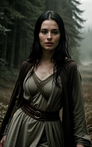 photo of arwen undomiel from Lord of the Rings, film grain, dramatic cinematic lut,realistic,character,photorealistic,Pixel art,style