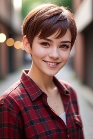  headshot, red checkered shirt, alleyway, short haircut, smile, soft colors, bokeh, masterpiece, high quality, (high detailed skin:1.1) k8nacon ,SD 1.5
,<lora:659095807385103906:1.0>