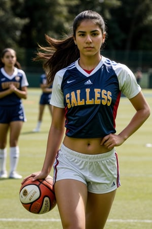 Ana Gutierrez, a 17-year-old athletic and elegant leader, Emily's school rival.