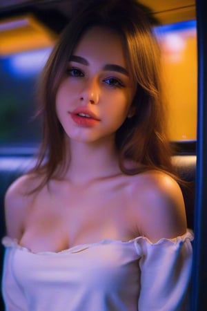 (dashataran:1), best quality, ultra high res, (photorealistic:1.4),masterpiece,1girl,puffy eyes,(best quality, 8k, 32k, masterpiece, UHD:1.2), (full body shot, from below), nsfw, sexy woman, cute, pretty(layered boob), sensuality, smile, dramatic lighting,(night time, night view, dark night, midnight), (pureerosface_v1:0.1), hand_raised, sensuality, smile, dramatic lighting, (night time, night view, dark night,(midnight),naked,(pussy),(spread legs),in the crowd bus,creampie,cum on breast,no clothes,nude, standing