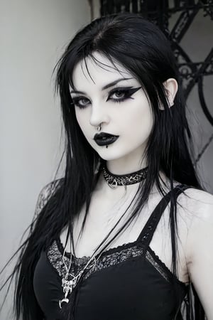 gothic, girl, alternative girl, Gothic