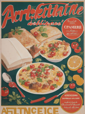 affiche , gastronomique