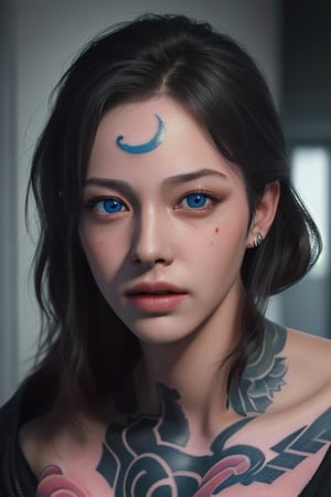 masterpiece, best quality, 1 boy, (colorful),(finaly detailed beautiful detailed face, gangster tatoo, looks like Image2Image, clothing), extremely detailed CG unity 8k wallpaper