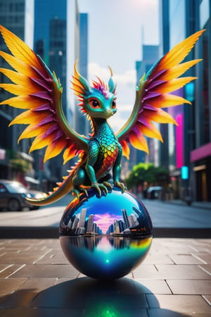 (((full_body shot))), solo, a cute dragon have pair of wings, shiny big eye, cute, magical orb floating infront, digital world background, action_pose, holomashdragon, highly detailed, hyper realistic, with dramatic polarizing filter, vivid colors, sharp focus, HDR, UHD, 64K, 16mm, color graded portra 400 film, remarkable color, ultra realistic,