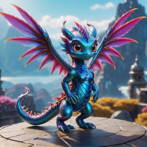 (((full_body shot))), solo, a cute dragon have pair of wings, shiny big eye, cute, digital world background, action_pose, holomashdragon, highly detailed, hyper realistic, with dramatic polarizing filter, vivid colors, sharp focus, HDR, UHD, 64K, 16mm, color graded portra 400 film, remarkable color, ultra realistic,