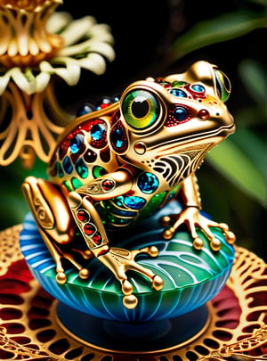 (living:1.2) frog made of gold filigree, green gems, blue gems, red gems, and white paper, sitting on a patterned gold pedestal, epic, cinematic, bokeh, raw photo, microscopic, origami, elaborate detail, film grain, Iphone X, 35mm, psychedelic colors, dramatic lighting, glowing, professional photograph
highly detailed, wide-angle lens, hyper realistic, with dramatic polarizing filter, vivid colors, sharp focus, HDR, UHD, 64K, 16mm, color graded portra 400 film, remarkable color, ultra realistic, detailed pupils; insect, (tiger:0.5),The Guyver, Kentaro Miura, parasyte