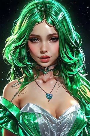 (((absurdres))), (((best quality))), portrait, digital art, (trending on ArtStation), ((1girl)), ((green shiny eyes)), star-shaped eyes, beautiful, (beige blonde long hair), (((greek clothing))):0.9.