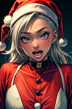 Santa's ahegao,<lora:659111690174031528:1.0>