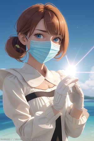 (realistic:1.2), (masterpiece, best quality, ultra-detailed), (beautiful detailed face, beautiful detailed eyes, volumetric lighting),
1girl, solo, cowboy shot, (dutch angle:1.2),
updo hairstyle hair, copper hair, (Sapphire eyes:1.1), medium breasts,
mask, grey silk, turquoise sweater,
mksks style, (beautiful atoll:1.2), night, (lens flare, chromatic aberration:1.3),
Negative prompt: easynegative, negative-hands,
(worst quality, low quality, copyright name, watermark:1.4),
teeth, (extra fingers, deformed hands, polydactyl:1.5),
(pussy, child, female child, loli:1.2),
Steps: 40, Sampler: Euler a, CFG scale: 7, Seed: 3775437975, Size: 640x960, Model hash: 803d68361b, Model: _Remitsu v2 - realmixtsumasaky 0.6(0.5(0.5(ivory_v2) + 0.5(everydayartEDA_v5)) + 0.5(alphaLyrae_lyricedFP16Pruned)) + 0.4(neverendingDreamNED_bakedVae), Denoising strength: 0.54, Clip skip: 2, ADetailer model: face_yolov8n.pt, ADetailer prompt: " (beautiful detailed face, beautiful detailed eyes, volumetric lighting),\nmask, ", ADetailer negative prompt: "teeth, ADetailer confidence: 0.3, ADetailer dilate/erode: 4, ADetailer mask blur: 4, ADetailer denoising strength: 0.4, ADetailer inpaint only masked: True, ADetailer inpaint padding: 32, ADetailer version: 23.7.5, Hires upscale: 1.5, Hires steps: 8, Hires upscaler: Latent (nearest-exact), AddNet Enabled: True, AddNet Module 1: LoRA, AddNet Model 1: Style - dpep2 ep2 @ mksks_style(ccc3c939d60c), AddNet Weight A 1: 0.2, AddNet Weight B 1: 0.2, Version: ## 1.4.1