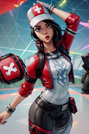 1 female, tr,fortnite, ,xyzremedy looking at the viewer, sexy, wallpaper