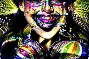 8k, highly detailed, UHD, hyperrealistic image, A captivating digital illustration that encapsulates the benefits of incorporating probiotics into oral care routines. It features a person with a radiant smile, surrounded by flourishing flowers and a backdrop representing a healthy oral microbiome. The illustration is inspired by the work of artist Jing Wei, known for her whimsical and nature-inspired illustrations. The color palette includes vibrant and warm hues to evoke a sense of joy and vitality. The lighting is soft and golden, creating a dreamlike atmosphere. Facial expression is depicted as content and joyful. --v 5 --stylize 1000 --ar 16:9