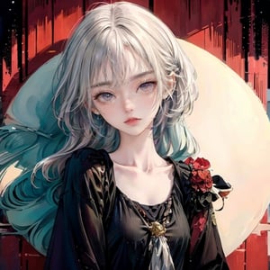 1girl, AgoonGirl, High detailed, , (xx)1girl, masterpiece, best quality, 8K, highres, absurdres:1.2, masterpiece, best quality, ultra-detailed, illustration,1 girl,SharpEyess, 1girl,portrait,from above,white hair,red eyes,heterochromia
,AgoonGirl,ZGirl