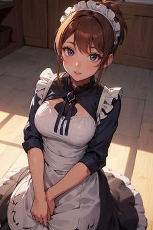 AgoonGirl,High detailed,outfit,more detail, maid, maid, maid_dress, service
