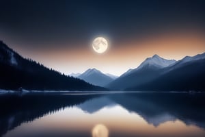 haunted, mountain, moon, stars, valley,xxmixgirl,ral-chrcrts,ghost person, lake, blizzard, 