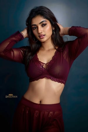An Indian supermodel with a stunning face and body,  beautiful curves. dusky skin tone, desi girl , attractive face, beautiful full body