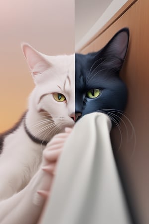 Masterpiece, best quality,  1 cat, (colorful), cinematic, more detailed, extreme detalied CG, 8k wallpapers 