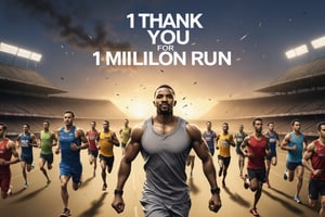 Thank you for 1Million RUN