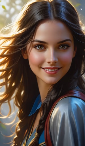 free pencil drawings,in the style of beautiful women,smile, long flowing hair, magali villeneuve,vicente romero redondo,raw character,thiago valdi,light gray and light black,comic book-like,, ultra quality, ultra detailed, intricate details, 8k, hdr, rim light, ambient lighting, Bokeh, tilt-shift, by greg rutkowski and magali Villeneuve, mdjrny-v4 style, (foggy background, epic realistic, rutkowski, hdr, intricate details, hyperdetailed, cinematic, rim light, muted colors:1.2), modelshoot style, (extremely detailed CG unity 8k wallpaper), professional majestic oil painting by Ed Blinkey, Atey Ghailan, Studio Ghibli, by Jeremy Mann, Greg Manchess, Antonio Moro, trending on ArtStation, trending on CGSociety, Intricate, High Detail, Sharp focus, dramatic, photorealistic painting art by midjourney and greg rutkowski,fflixmj6,emo