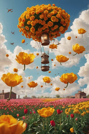 PersianوDicks flying through the air, penises flying, cocks flying through the sky,
Garden factory, Tall factory, Many yellow marigold, A few roses, red tulips, clouds, ultra wide shot, atmospheric, hyper realistic, 8k, epic composition, cinematic, octane render, artstation landscape vista photo. The atmosphere is serene yet lively, blending ((natural and styled elements)). , Fujifilm xt3, f1.4, analog photograph, professional fashion photoshoot, hyperrealistic, masterpiece, trending on artstation,krrrsty