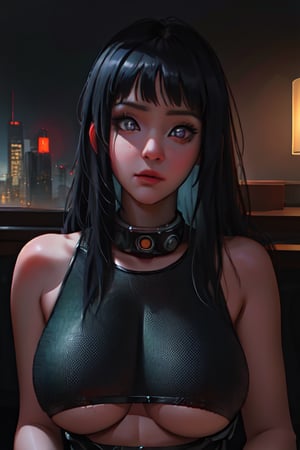 An athletic cybernetic woman with a neon-lit katana, donning futuristic armor, and surrounded by a cyberpunk cityscape.  HDR of 1.4, enhancing the colors and magical elements, facing_camera, beautiful face, closeup, big_boobs,Perfect anatomy, the golden ratio (masterpiece, top quality, extreme),c.c.,HDR of 1.4, intensifying the colors and textures ,ultrarealistic sweet girl,bringing a calming and surreal atmosphere.,  holographic, holographic texture, the style of wlop,big_boobs, ,hinata,nar_kurenai_yuhi