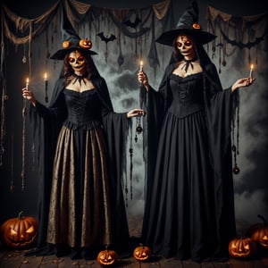 HalloweenGlowStyle mourning clothes
