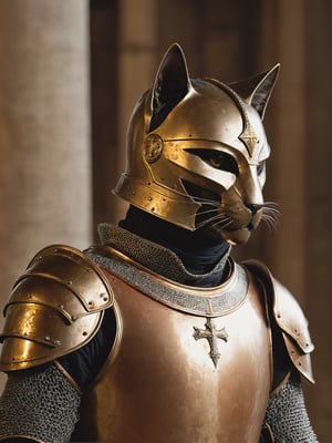 anthropomorphic cat knight templar, high quality, common European breed, orange colour, realistic, extra detailed, detailed, with golden armour and matching helmet
((((night time, seen from afar))))),more detail XL,photo r3al,Movie Still,DissolveSdxl0,Leonardo Style