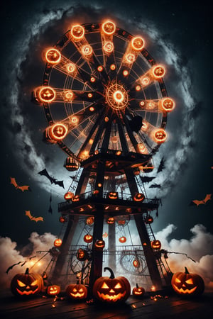 HalloweenGlowStyle Ferris Wheel


