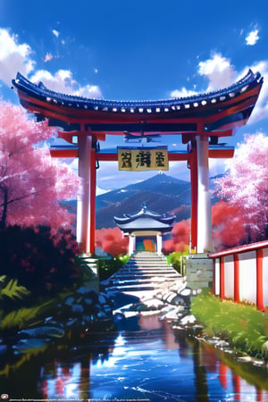 a painting of a pagoda in the middle of a lake, zen temple background, anime scenery, anime nature wallpap, art station landscape, ross tran. scenic background, oriental wallpaper, zen atmosphere, digital painting of a pagoda, tranquil scene, cozy home background, beatiful backgrounds, landscape wallpaper, anime landscape wallpaper, peaceful ambience, anime landscape, cgsociety(high pixel detail quality, sharp quality) 
(excellent sharp edges)
(Magnificent sharpness highest level detailed quality), (extremely detailed 8K effects detailed ) (extremely detailed_detail) 
(highest level detailed quality)!(excellent quality detailed:1.5)! 
(out of focus details:1)
 (masterpiece:1.3), (best quality:1.3), (ultra high resolution:0.9) (hd +:0.8 ) (high definition image :1.5)  (auto adjust detail_details:0.8) 