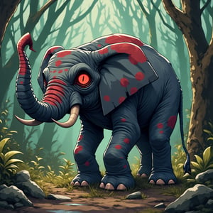 Zombie Elephant,hhstyle