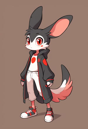  score_9_up, score_8_up, score_7_up,source_furry,diives, rating_safe, Xurkitree with primary black palette with electric-white and bronze