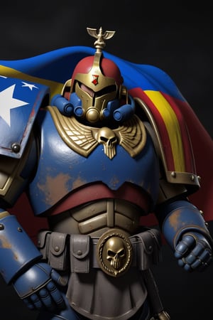SpaceMarine1024 Venezuelan flag in armor,REALISTIC