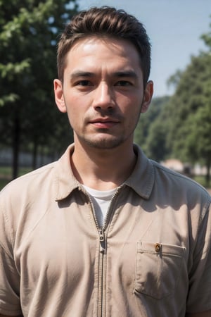 Realistic, Handsome Men Farmer ,(Asian European Mixed:1.3)