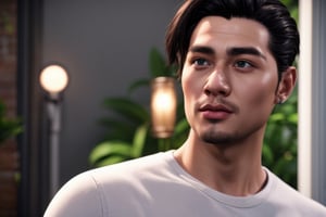 Realistic , Handsome Thai Men,the sims , unreal engine 5