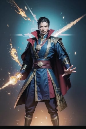 (Doctor Strange:1.2) ,ancient chinese clothing , Dynasty Warriors ,solo