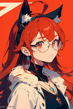 ((eris_greyrat, ahoge, hairband, black hairband,,))

(masterpiece), (masterpiece:1.3), (best quality:1.3), solo, 1GIRL, looking at viewer, simple background, animal ears, jewelry, closed mouth, female focus, earrings, glasses, artist name, necklace, collar, no humans, animal, watermark, cat, slit pupils, brooch, gem, portrait, red background, furry, pendant, round eyewear, animal focus, red theme, whiskers, red gemstone, black fur,portrait, illustration, fcloseup, face, rgbcolor, emotion,illustration