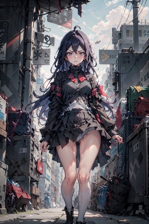 best quality, ultra high res,prefect anatomy,20yo kdoll,sfw,
1girl,accidental exposure panties,Surprised , standing,windy blow skirt,
 glaring,angry,
   ,Long hair