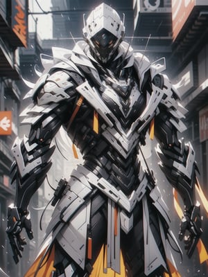 ((best quality)), ((masterpiece)), (detailed), mecha, robot, no_humans, weapon, holding, sword, solo, wings, holding_weapon, mechanical_wings, beam_saber, v-fin, holding_sword, dual_wielding, science_fiction, grey_background, energy_sword, glowing, holding the sword, Reflection Mapping, Realistic Figure, Hyper Detailed, Cinematic Lighting Photography, hdr, ray tracing, nvidia rtx, super-resolution, unreal 5, subsurface scattering, pbr texturing, post-processing, anisotropic filtering, depth of field, maximum clarity and sharpness, hyper realism,leonardo,urban techwear,FUTURISTIC
