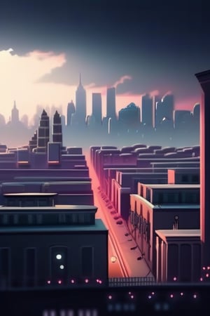 a city without humans, cinematic effect