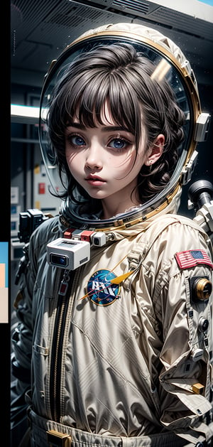 astronaut,Chibi,real,art, 
yang08k, photography, beautiful,  colorful,realistic,
masterpieces, top quality, best quality, official art, beautiful and aesthetic,
,Adorable