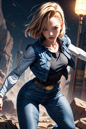 android 18,hd,High detailed ,huoshen,Android_18_DB,androide18