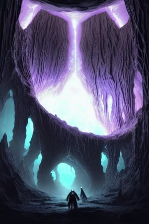 At the very center of Luminocturna lies a colossal chasm known as the Abyssal Abyss. It's rumored to be a portal to another dimension and is watched over by a mysterious order of scholars and mystics who study its enigmatic properties.