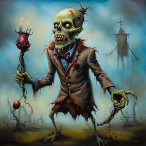 zombie, in the style of esao andrews