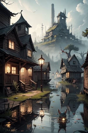 A Toxic Swamp Village