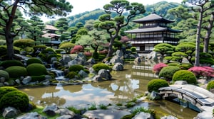 (best quality, masterpiece:1.2),ultra detailed,(photo realistic:1.4),kyoto city,japanese_garden_background,,
