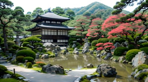 (best quality, masterpiece:1.2),ultra detailed,(photo realistic:1.4),kyoto city,japanese_garden_background,,